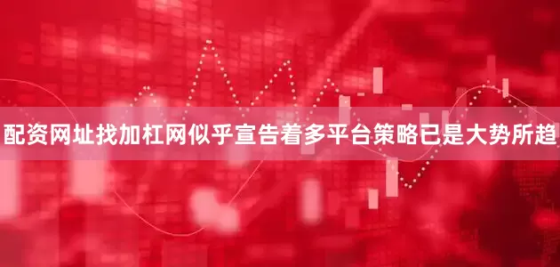 配资网址找加杠网似乎宣告着多平台策略已是大势所趋